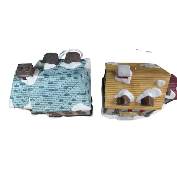 Grandeur Noel Illuminated House Clock Repair Shop 12 Accessory Piece Village - Picture 6 of 9